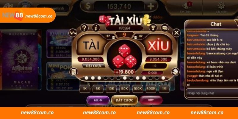 Chơi Game Tài xỉu New88 1 cách hoàn toàn tự động