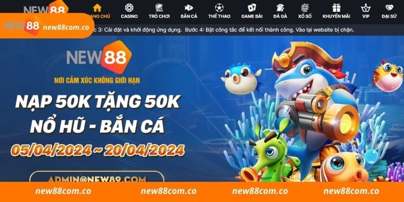 Điều kiện nạp tiền New88 anh em cần phải chú ý