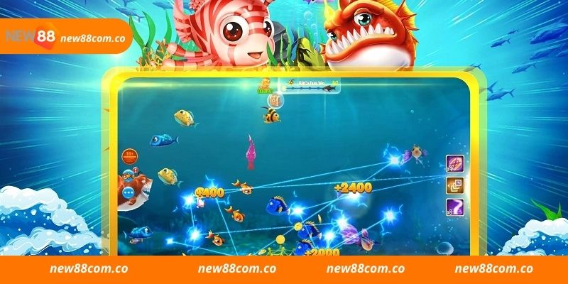 Ưu điểm chơi game bắn cá online tại sân chơi uy tín New88